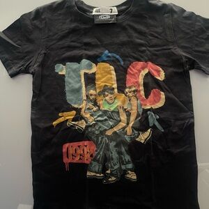 7 Girls TLC Cotton On Rocawear Kids Black Graphic T-Shirt